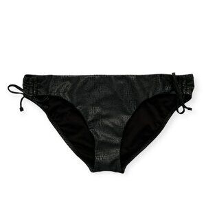 bar III Bikini Bottoms Ruched-Side Tie Women's Swimwear